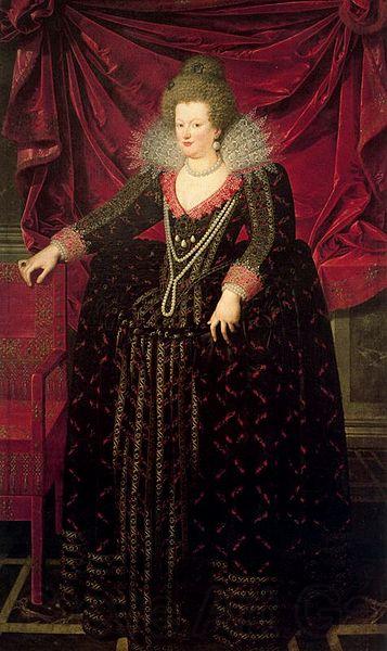 Frans Pourbus Retrato de Maria de Medici Norge oil painting art